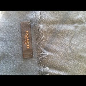 Coach Accessories - Coach New York shawl wrap scarf Coach Accessories - Coach New York shawl wrap scarf